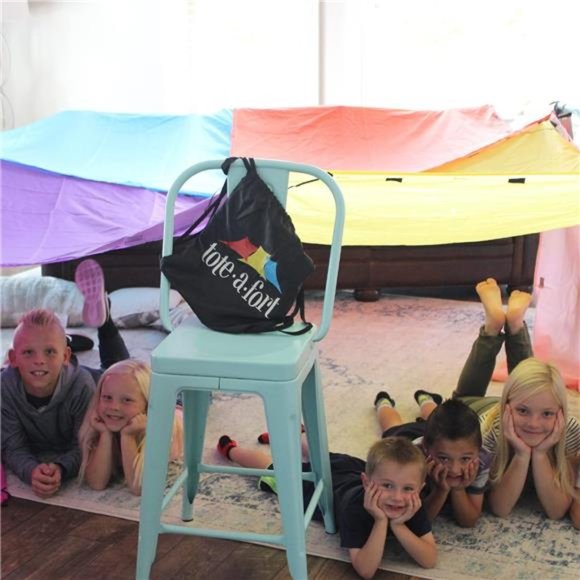 Blanket Fort Kit, Kids Fort, Playhouses, Portable Fort, Fort Kit - Picture 1 of 6